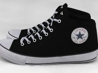 Casual Shoes Converse Hi Street Canvas Low-poly 3D model