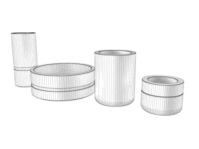 MICHAEL VERHEYDEN Set of Objects 3D model