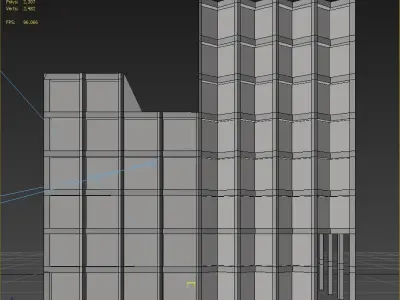Office Building 3D model 438