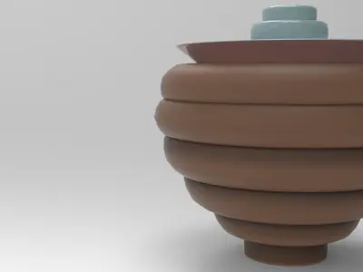 Tania Vase 3D model