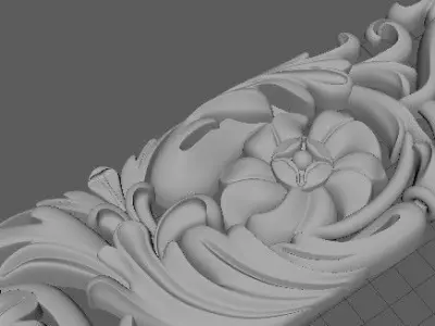dekor ornament 3D model 144