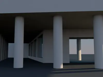 Skyscraper tallest building in world 3D model