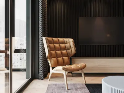 apartment interior scenes     3D model 15