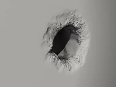 Bullet Hole 3D model