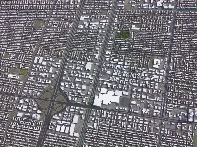 Metairie Low-poly 3D model