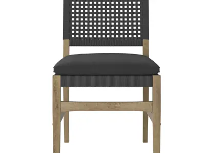 Gregorius Pineo Courtens Dining Sidechair 3D model
