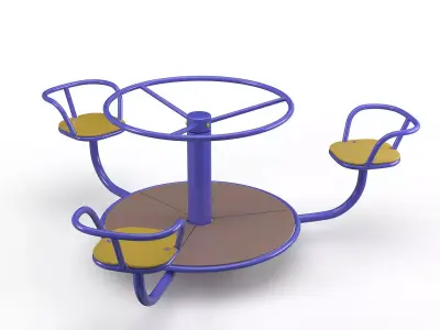Carousel for Playground 3D model