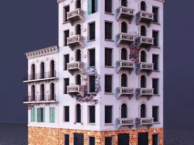 Venice Building 3 3D model