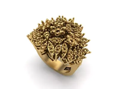 Jewelry ring 183 3D print model