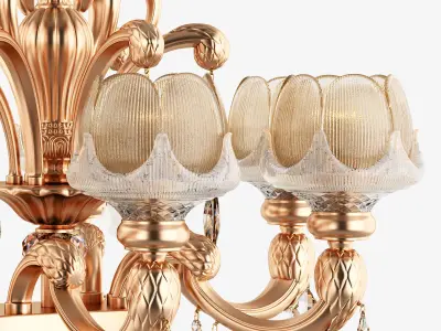 696132 Esserco Osgona Chandelier 3D model