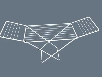 Clothes Drying Stand 3D model