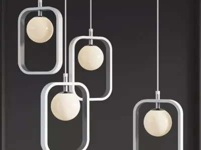 Suspension Light Avola Chrome Maytoni Modern 3D model