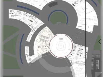 Architecture graduation project - Revit 3D model