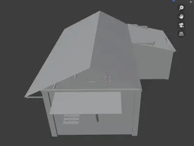 building house 21 Low-poly 3D model