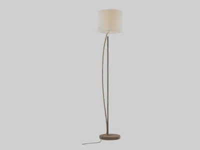 Floor lamp model Low-poly 3D model