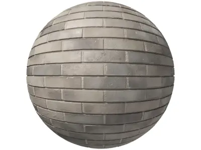 Grey clinker brick texture large surface Texture