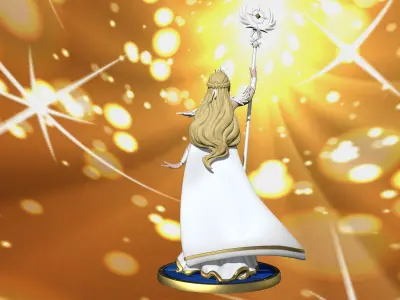 Belinda from AFK Arena 3D model