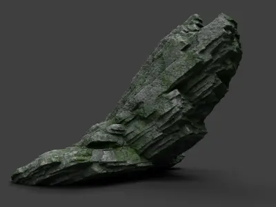 Rock 8-5 Low-poly 3D model