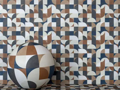 Marazzi Poster Collection Wallpaper-Effect Tile - Set of 13 Texture