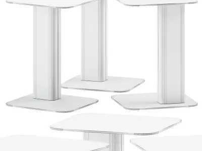 Kumo TW Side Table by IBEBI 3D model