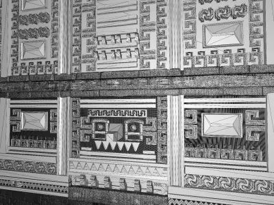 Grand build of Maya 3D print model