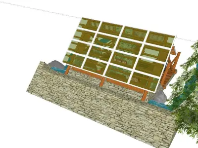 Creative Design-Holiday Cabin-016 3D model