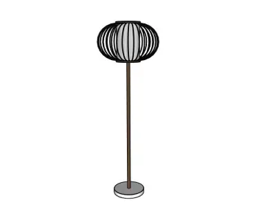 Plutone Floor Lamp by Coup detat 3D model