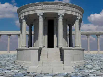 Tyche Temple  3D model