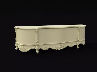 MIRROR STAND 3D model