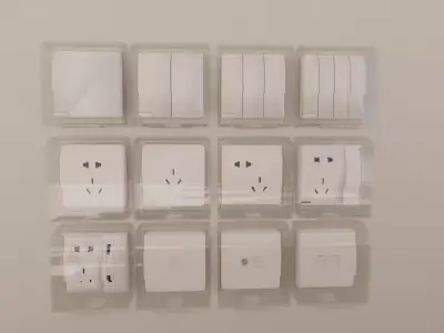 Switch and Outlet Collection-A6 3D model