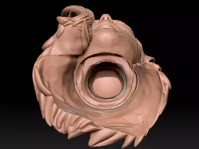 Anne De Armas with Long hair 3D print model