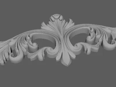 Decor for furniture 3D model 44