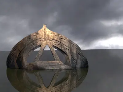 Dantes Redemption Archway 3 3D model