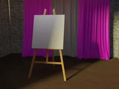 Architectural visualization 3D model