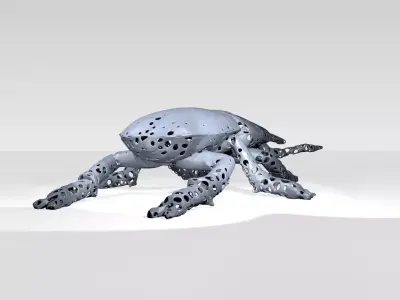 Stagbeetle Voronoi 3D model