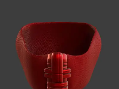 Gas mask helmet 3d model scifi Low-poly  Low-poly 3D model 248