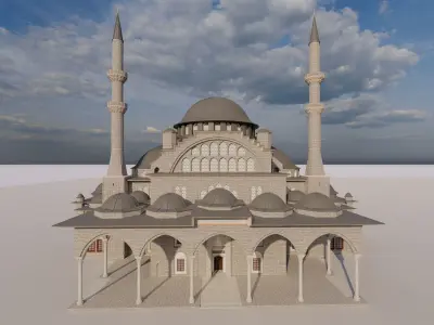 MOSQUE-Mosque 3D model