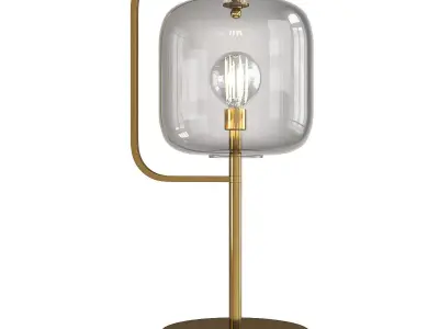 Cyan Design Isotope Table Lamp Low-poly 3D model