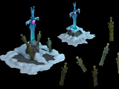 Kunlun Snow Mountain - Shijian 13 3D model