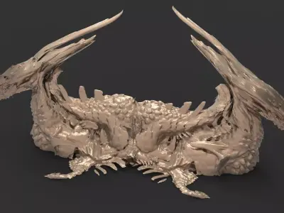 Dragon slayer stone 1 3D model