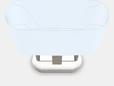 UPPVIND Table lamp Low-poly 3D model