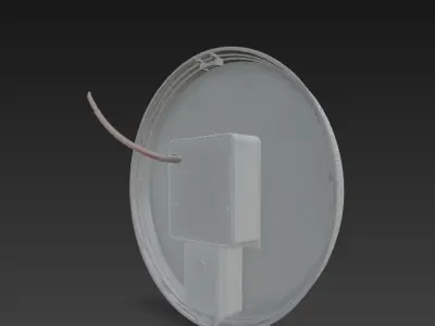 Round LED Downlight Ceiling Light 3D model purchase