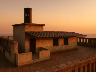 Indian village house 3D model