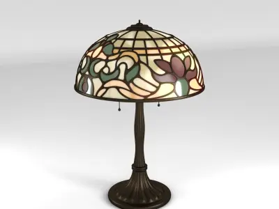 Art Nouveau Lamp 1 3D model