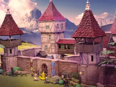 Gracewindale - Gatehouse 3D print model