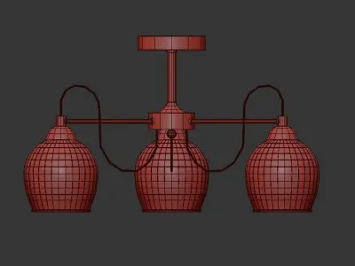 ACRO chandelier  3D model