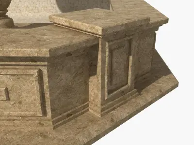 Fountain 07 3D model