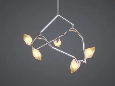 Bec Brittain Seed Chandelier 02 3D model