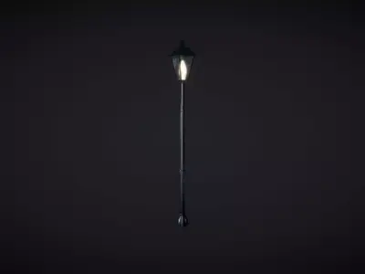 Lamp Post 03 3D model