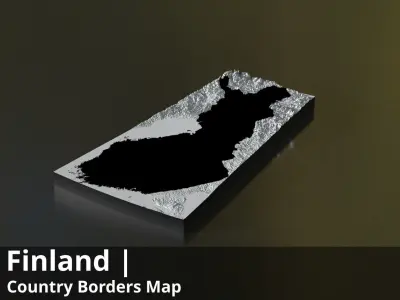 Finland Occlusion Thickness Cavity Curvature Direct 9k Maps Texture